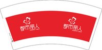 3140102 都市丽人（红底） 7盎司1000个（随货开85元收据）：250115-529038057033351 一次性定制纸杯、一次性广告纸杯设计图