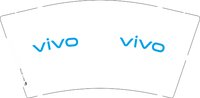 13250205 vivo9盎司1千个：淘淘丶c 一次性定制纸杯、一次性广告纸杯设计图
