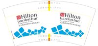 12250108 改希尔顿花园酒店 7盎司3千个：我是吃大大的 一次性定制纸杯、一次性广告纸杯设计图