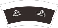 12250109 改PELLIOT9盎司2千个：a13838511614 一次性定制纸杯、一次性广告纸杯设计图