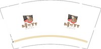 12250116 教书阿舅家9盎司加厚1千：李鹏泛 一次性定制纸杯、一次性广告纸杯设计图