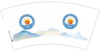 16250109向阳班7盎司1千：nerisaaa1 一次性定制纸杯、一次性广告纸杯设计图