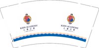 12250110儿童之家9盎司1千个：粟金兰 一次性定制纸杯、一次性广告纸杯设计图