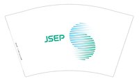 12250108 JSEP 12盎司1千：安毕胜科技123 一次性定制纸杯、一次性广告纸杯设计图