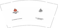 12250110 西瓜蛋9盎司加厚1千：123456789lileping 一次性定制纸杯、一次性广告纸杯设计图