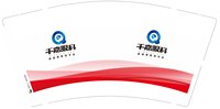 12250113（改）千嘉眼科9盎司1千个：jufen20 一次性定制纸杯、一次性广告纸杯设计图
