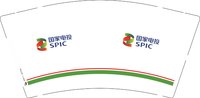 12250206国家电投9盎司加厚5千：盛鑫图文快印 一次性定制纸杯、一次性广告纸杯设计图