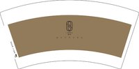 12250108 繁花似锦在龚馆7盎司2千个（注意色差）：我本嚣张0998（微信下单） 一次性定制纸杯、一次性广告纸杯设计图