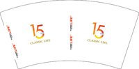 12250205 CLASSIC LIFE7盎司5千：classiceric 一次性定制纸杯、一次性广告纸杯设计图