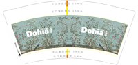 12250206 多喜爱9盎司加厚2千：lalala5520 一次性定制纸杯、一次性广告纸杯设计图
