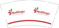 12250214Redginger9盎司1千个：mingyue901103 一次性定制纸杯、一次性广告纸杯设计图