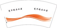 （印500修白杯）3140207 秀华精品水果 7盎司特厚1000个：250207-632548278613286 一次性定制纸杯、一次性广告纸杯设计图