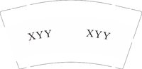 12250206XYY9盎司1千个：金煊阳2011 一次性定制纸杯、一次性广告纸杯设计图