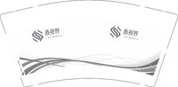 3140212 （改）鼎视界 9盎司1000个：250212-395376126330948 一次性定制纸杯、一次性广告纸杯设计图