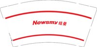 12250226 纽曼9盎司1千：tingztlh 一次性定制纸杯、一次性广告纸杯设计图