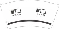 12250205 素朴装饰 9盎司1000个加急：zhubaofa520 一次性定制纸杯、一次性广告纸杯设计图