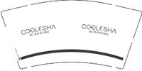 12250210 酷e夏9盎司加厚2千；当世界只剩你我 一次性定制纸杯、一次性广告纸杯设计图