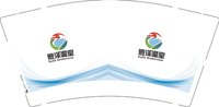 3140215 煦泽温室 9盎司1000个：250215-371961434493238 一次性定制纸杯、一次性广告纸杯设计图