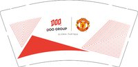 （打样30个左右）12250226 （新版）DOO GROUP 9盎司加厚1千个打样（一定要注意色差，不要印浅了）：irischan01 一次性定制纸杯、一次性广告纸杯设计图
