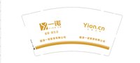 12250217德清一诺家居有限公司9盎司加厚1千：tb40849089 一次性定制纸杯、一次性广告纸杯设计图