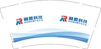 12250212融盟科技9盎司1千个：x1an9l1na 一次性定制纸杯、一次性广告纸杯设计图