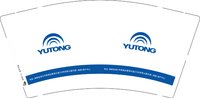 12250205 YUTONG9盎司1千：苓苓的海绵宝宝 一次性定制纸杯、一次性广告纸杯设计图