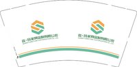 12250215森·玛家具定制有限公司9盎司1千：淘凯风 一次性定制纸杯、一次性广告纸杯设计图