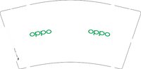 12250224OPPO 9盎司1千：梦的衣裳29 一次性定制纸杯、一次性广告纸杯设计图