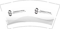 12250212 超级教练9盎司1千：慧宝不吃香菜 一次性定制纸杯、一次性广告纸杯设计图