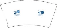 （印500只修白杯）12250213华住20周年9盎司加厚1千个加急（发顺丰空运寄付）：拿糖糖骗小嗨 一次性定制纸杯、一次性广告纸杯设计图