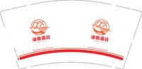 12250208 漫喜酒店9盎司1千个：lucky-hui 一次性定制纸杯、一次性广告纸杯设计图