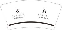 14250219醫療美容診所 9盎司1千：lindaadaada 一次性定制纸杯、一次性广告纸杯设计图