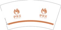 12250428 伊尔美7盎司1千个：简美10086 一次性定制纸杯、一次性广告纸杯设计图