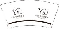 12250428 一间•普拉提美学9盎司加厚1千：xuqing0807 一次性定制纸杯、一次性广告纸杯设计图