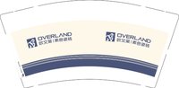 12250505欧文莱素色瓷砖9盎司加厚1千个：zyling871204 一次性定制纸杯、一次性广告纸杯设计图