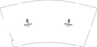 12250427艺龙酒店 9盎司加厚1000个：songyuansongyuanxiao 一次性定制纸杯、一次性广告纸杯设计图