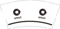 12250504 smart9盎司2千个：邓云艳0830 一次性定制纸杯、一次性广告纸杯设计图