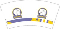 12250430万客棉花面纱乐园 7盎司1000个：丁先生17854045555 一次性定制纸杯、一次性广告纸杯设计图