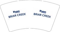 14250428最新 Ryan 14盎司1千加急；diyeah 一次性定制纸杯、一次性广告纸杯设计图