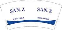 13250429（原创设计师品牌）SAN.Z7盎司1千个：徐万梅1314520 一次性定制纸杯、一次性广告纸杯设计图