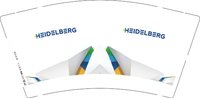 12250430HEIDELBERG9盎司350克专版5千个（有样品对色 颜色要求严）加急：tb625786934 一次性定制纸杯、一次性广告纸杯设计图