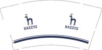 （休白500）13250531 HAZZYS 9盎司1000个：tb73387226 一次性定制纸杯、一次性广告纸杯设计图