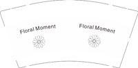 （休白500）12250604floral 9盎司1000个：chen_yanrong 一次性定制纸杯、一次性广告纸杯设计图