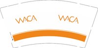 12250603WCA 9盎司1千个：zoelau12021011 一次性定制纸杯、一次性广告纸杯设计图