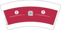 12250604 贵州为国酱酒7盎司一千个：静心7105 一次性定制纸杯、一次性广告纸杯设计图