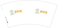 12250606安妮花7盎司2千：tb17227975 一次性定制纸杯、一次性广告纸杯设计图