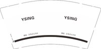 1225050（改）YSING 9盎司1千个：留恋凡宇屋 一次性定制纸杯、一次性广告纸杯设计图