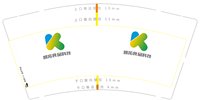 12250606凯拓食品科技9盎司350克专版1千个：九界佛皇丶 一次性定制纸杯、一次性广告纸杯设计图
