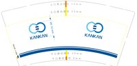 12250604 KANKAN9盎司加厚2千（顺丰陆运现付）加急：sunny教主 一次性定制纸杯、一次性广告纸杯设计图