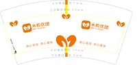 122505257盎司1千：不是蜡笔小新的小昕 一次性定制纸杯、一次性广告纸杯设计图